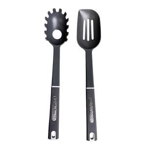 Calphalon Nylon Slotted Spoon and Pasta Server 13 inch Gray